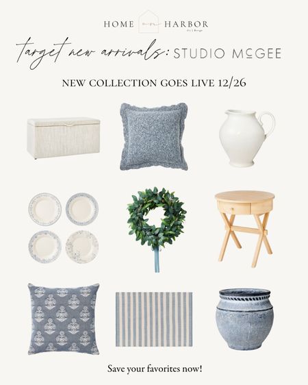 New Studio McGee collection 🚨 Save your favorites now! I’m loving the pretty blue accents for spring! 

#target #coastalstyle #classic #timelessdecor 

#LTKstyletip #LTKhome #LTKSeasonal