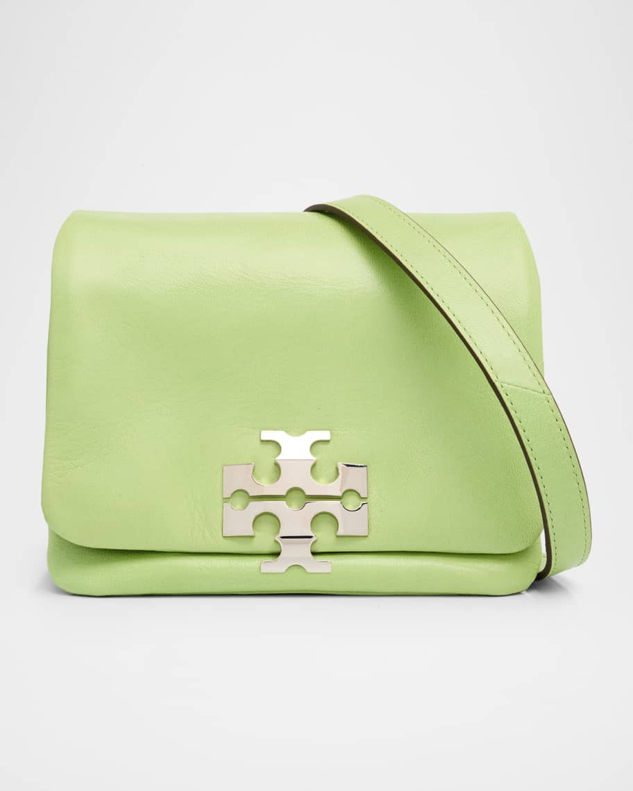 Tory Burch Charlie Leather Crossbody Bag | Neiman Marcus