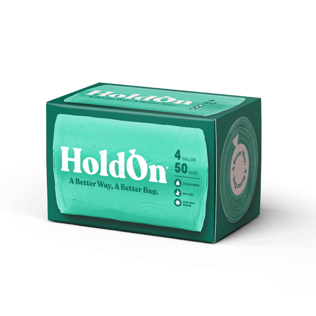 HoldOn Compostable Small Space Kitchen Bags | Reel Paper