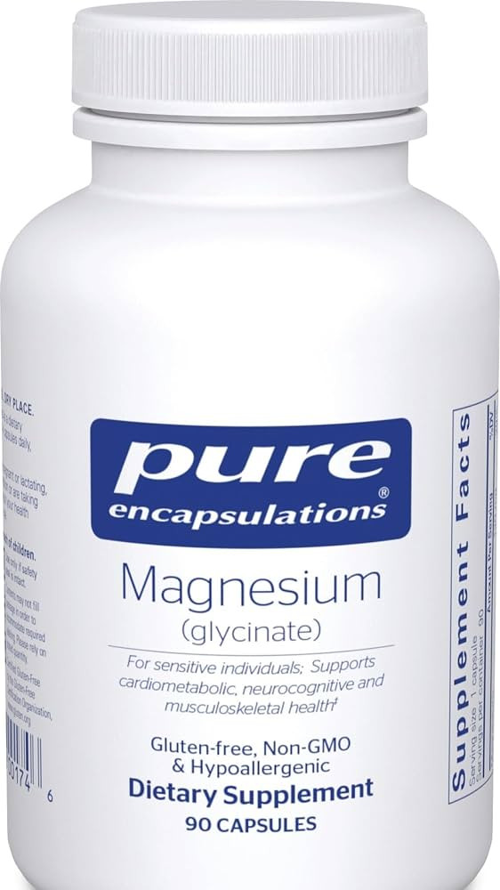Pure Encapsulations Magnesium (Glycinate), 90 Capsules | Amazon (US)