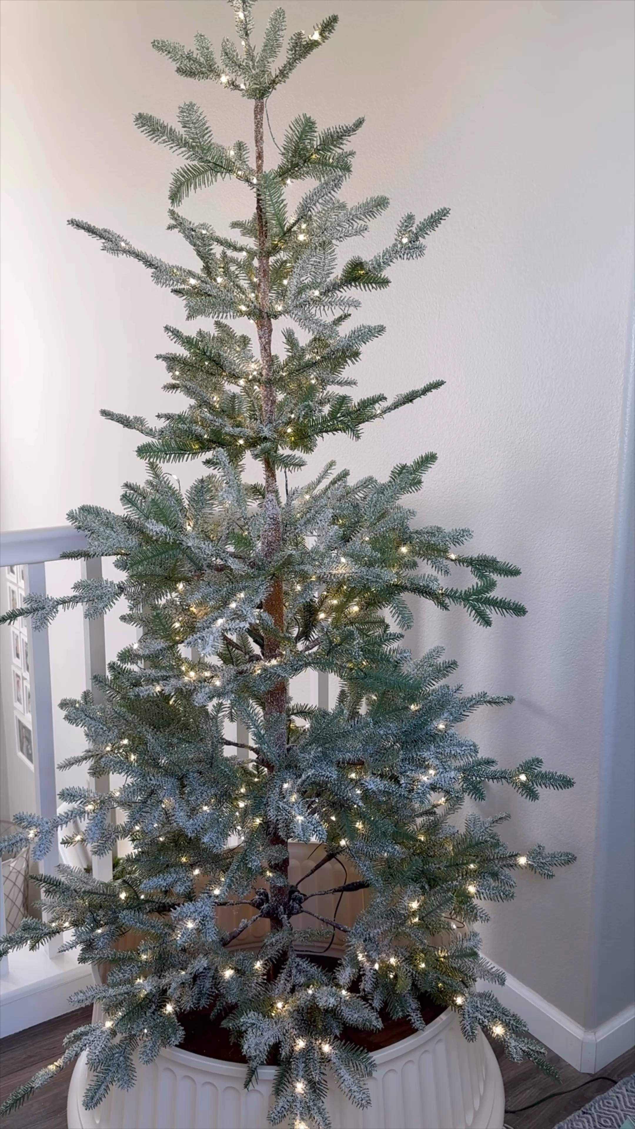 Our pretty pearl hallway Christmas  tree is on sale I’ve never seen it on sale so it’s a great time to snag one! 

#LTKVideo #LTKHoliday #LTKSeasonal