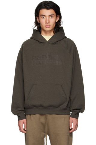 Gray Raglan Hoodie | SSENSE