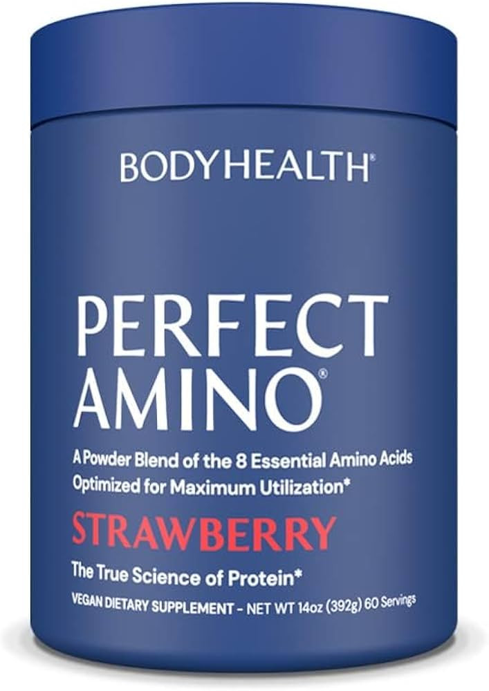 BodyHealth PerfectAmino Powder - BCAA and EAA Powder for Pre and Post Workout - Amino Acid Energy... | Amazon (US)