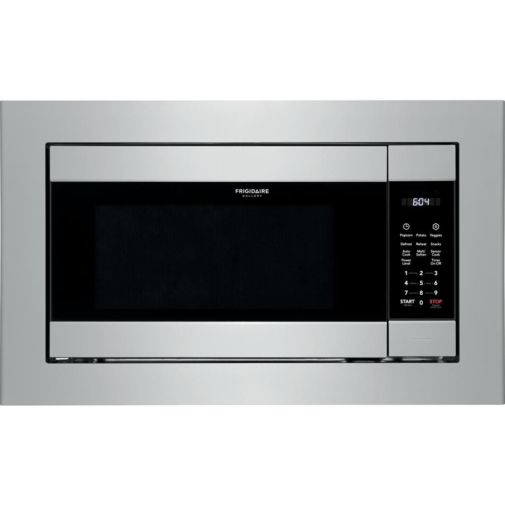 Frigidaire 2.2 cu. ft. Built-In Microwave in Stainless Steel, Smudge-Proof Stainless Steel | The Home Depot
