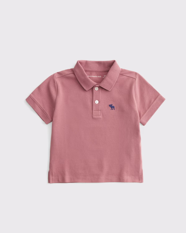 toddler icon pique polo | Abercrombie & Fitch (US)