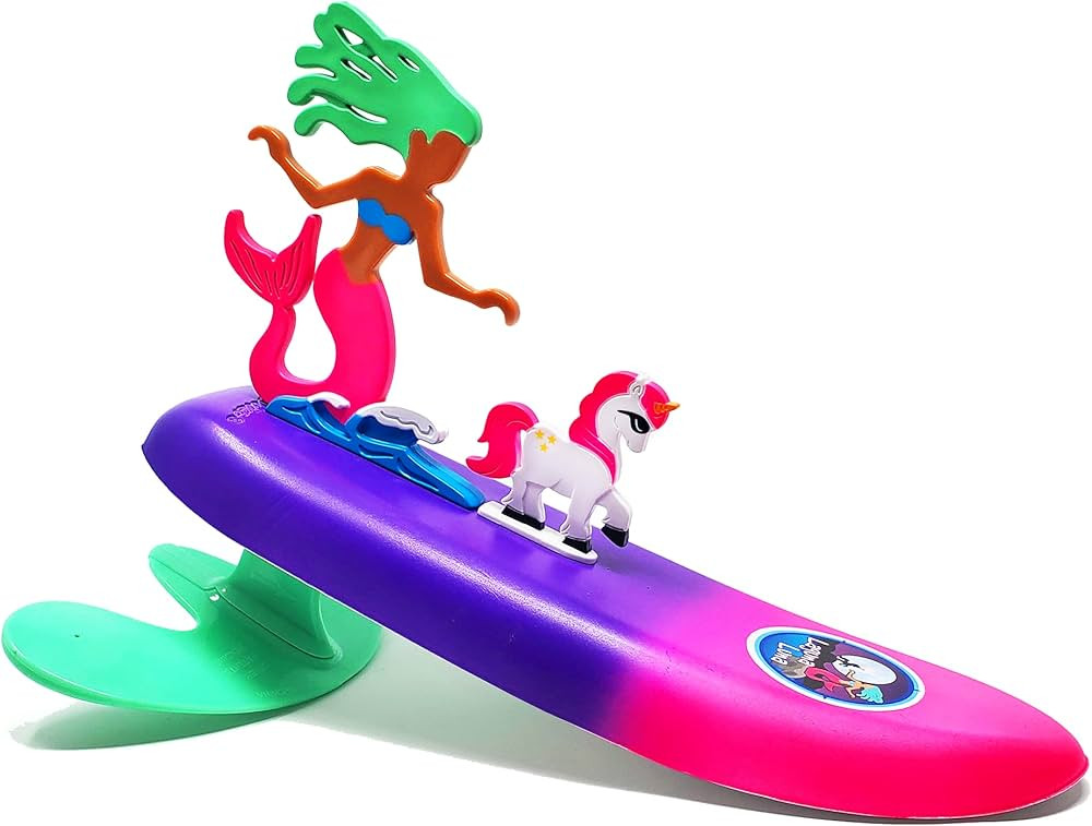 Surfer Dudes Legends & Surfer Pets Wave Powered Mini-Surfer, Pet and Surfboard Beach Toy - Laguna... | Amazon (US)