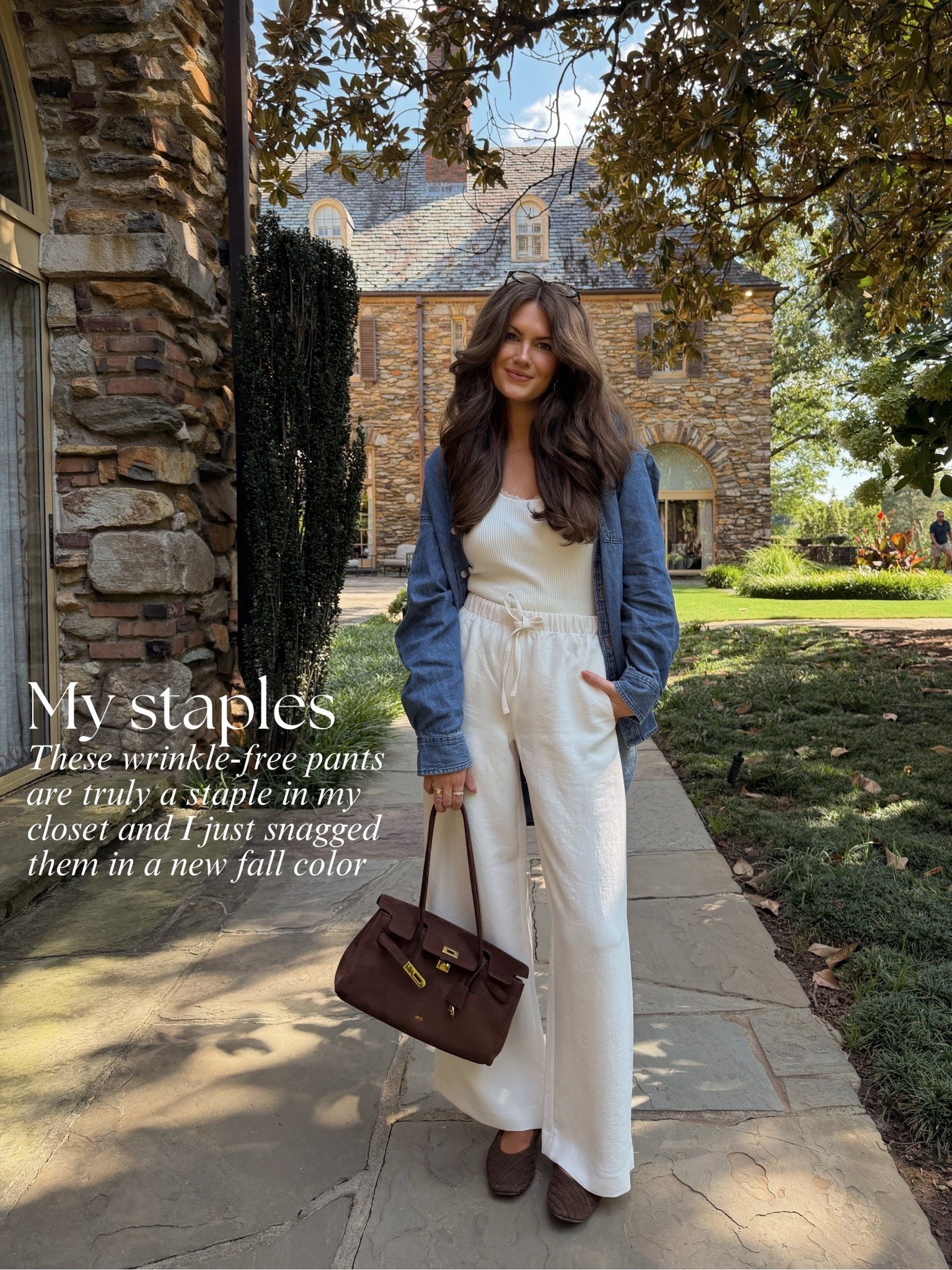 Staple pieces! These wrinkle-free pants are truly a staple in my closet and I just snagged them in a new fall color.

#LTKootd #LTKTravel