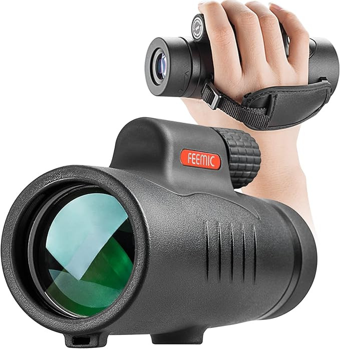 Monocular Telescope High Power 8x42 Monoculars Scope Compact Waterproof Fogproof Shockproof with ... | Amazon (US)