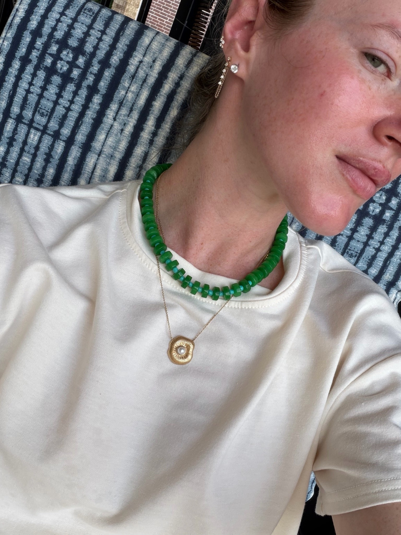 Very into my jewelry today //