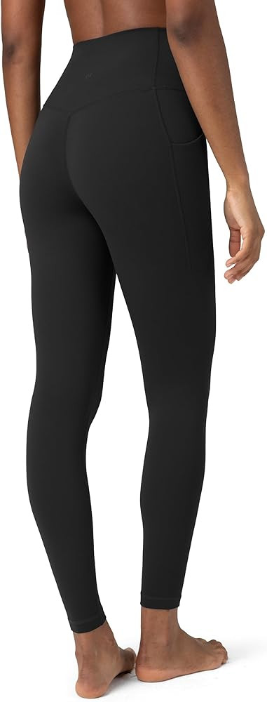 Colorfulkoala Women's Dreamlux High Waisted Workout Leggings 25" / 28" Inseam Yoga Pants with Poc... | Amazon (US)