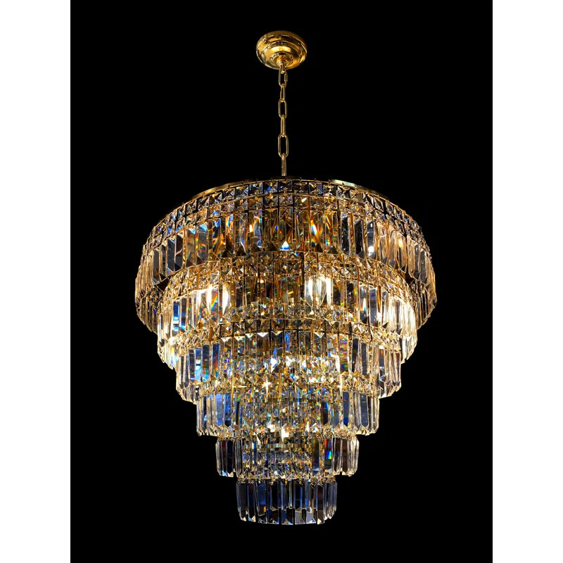 Carlill 13 - Light Dimmable Tiered Chandelier | Wayfair North America