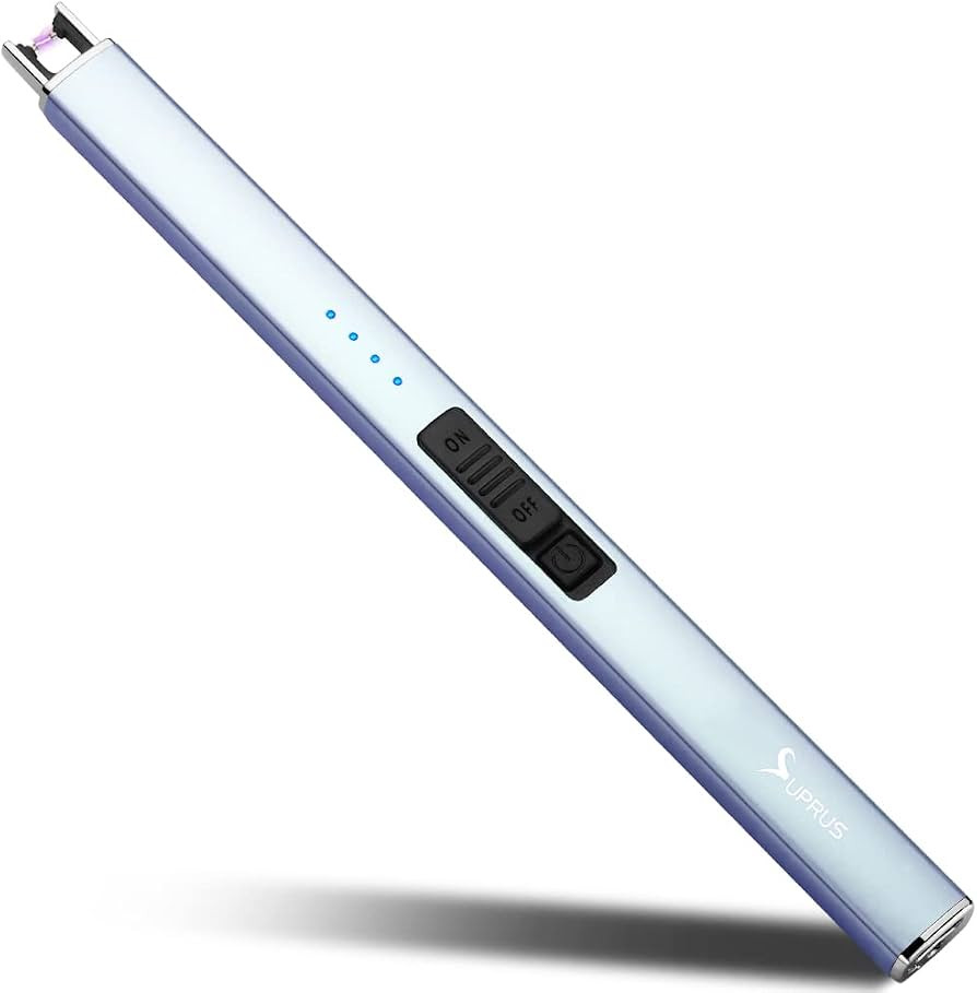 SUPRUS Electric Lighter Arc Windproof Flameless USB Lighter Rechargeable Lighter with Safety Lock... | Amazon (US)