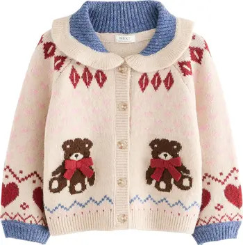 NEXT Kids' Teddy Bear Cardigan | Nordstrom | Nordstrom