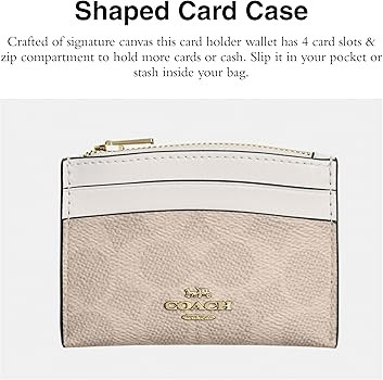 Coach Women's Shaped Card CASE | Amazon (US)