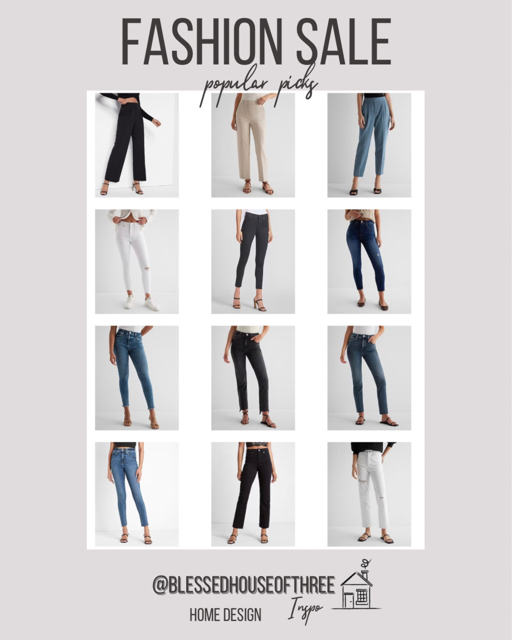 These ankle jeans and slacks are on major sale. Stock up

Fall fashion, black jeans, white jeans, ankle slacks, petite jean, raw hem jean, skinny jean, high waisted jean, popular jeans



#LTKsalealert #LTKSeasonal #LTKstyletip
