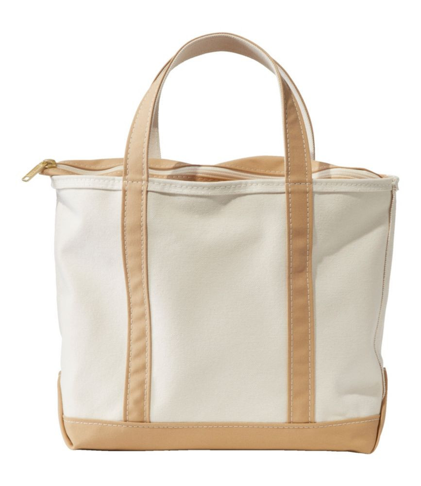 Boat and Tote, Zip-Top Canyon Khaki Reg, Canvas/Nylon L.L.Bean | L.L. Bean