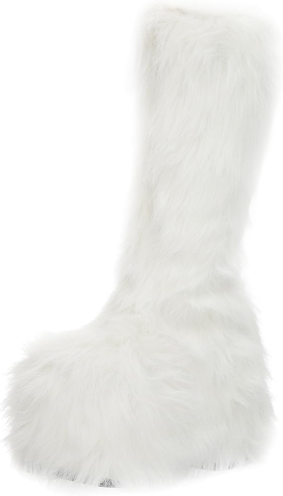 Ellie Shoes Women's 500-fuzz Chelsea Boot | Amazon (US)