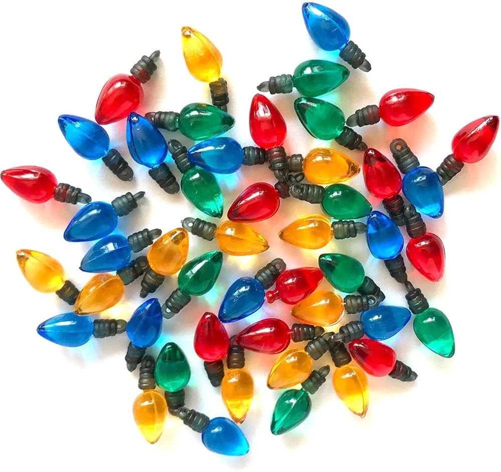 Buttons Galore & More Old Fashioned Christmas Light 50 Piece Assortments of Novelty Buttons for S... | Amazon (US)