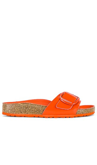 Madrid Big Buckle Sandal in Tomato | Revolve Clothing (Global)
