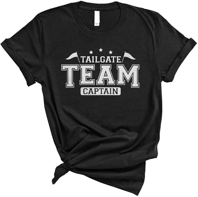 TeesAndTankYou Tailgate Team Captain Shirt Unisex | Amazon (US)