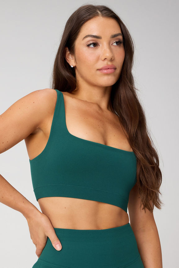 Seamless Square Neck Low Impact Bra | Fabletics