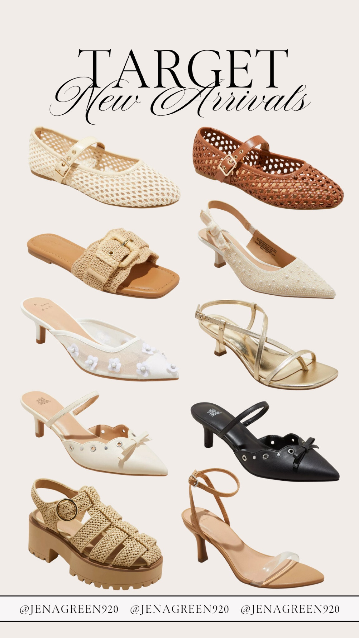 Target New Arrivals | Target New Shoes | Miles | Sandals | Mesh Flats 

#LTKSeasonal #LTKShoeCrush #LTKFindsUnder50