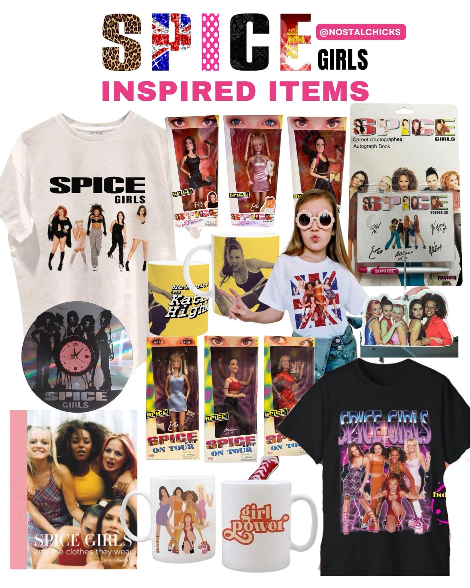 Spice Girls Items

Spice girls inspired items #spicegirls #thespicegirls #2000s #y2k
