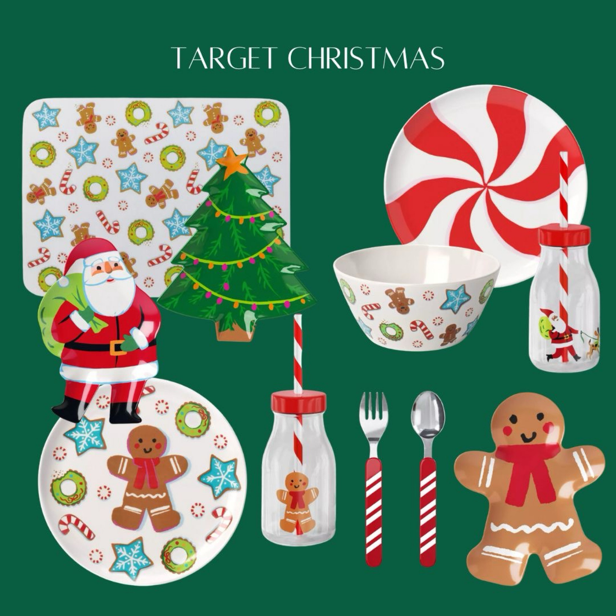 Target Christmas plates for kids. I love getting these for sloane 

#LTKHoliday #LTKKids #LTKHome
