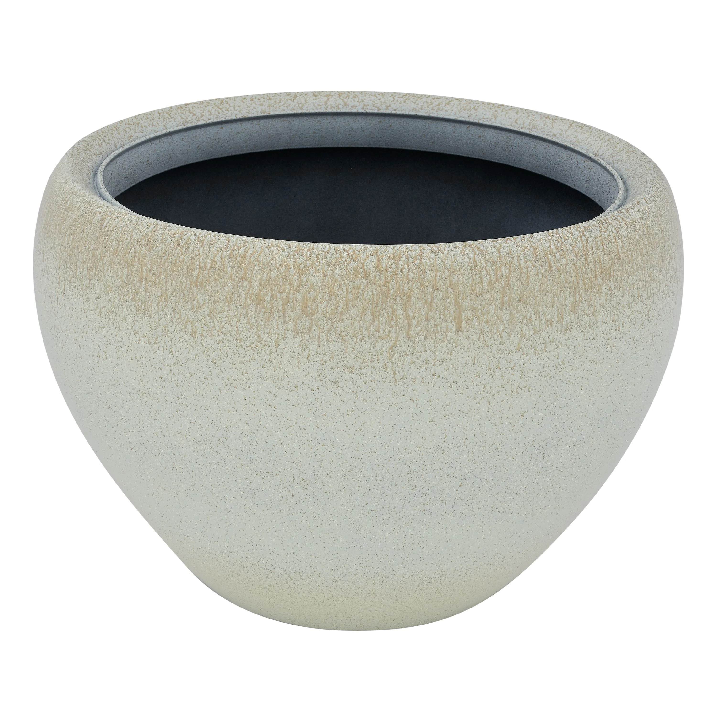 Better Homes & Gardens 17" x 17" x 12.72" Mirren White Resin Planter | Walmart (US)