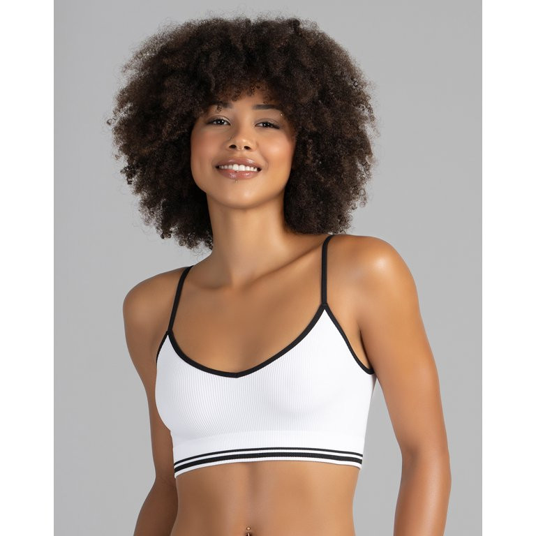 No Boundaries Bralette de Mujer 2 en 1, Tallas XS-3XL | Walmart (US)
