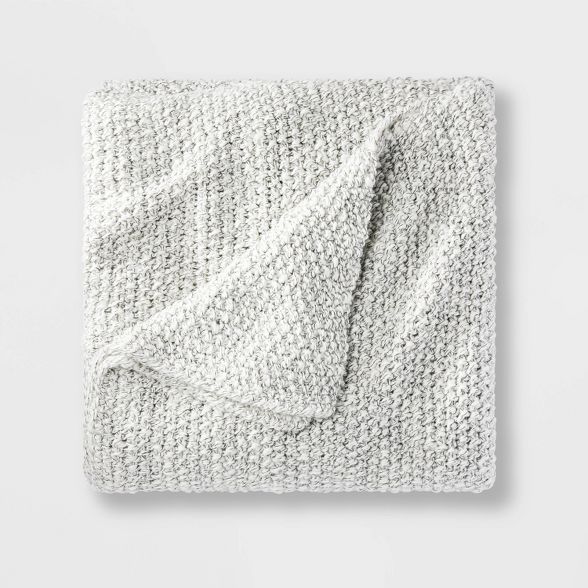 Chunky Knit Bed Blanket - Casaluna™ | Target