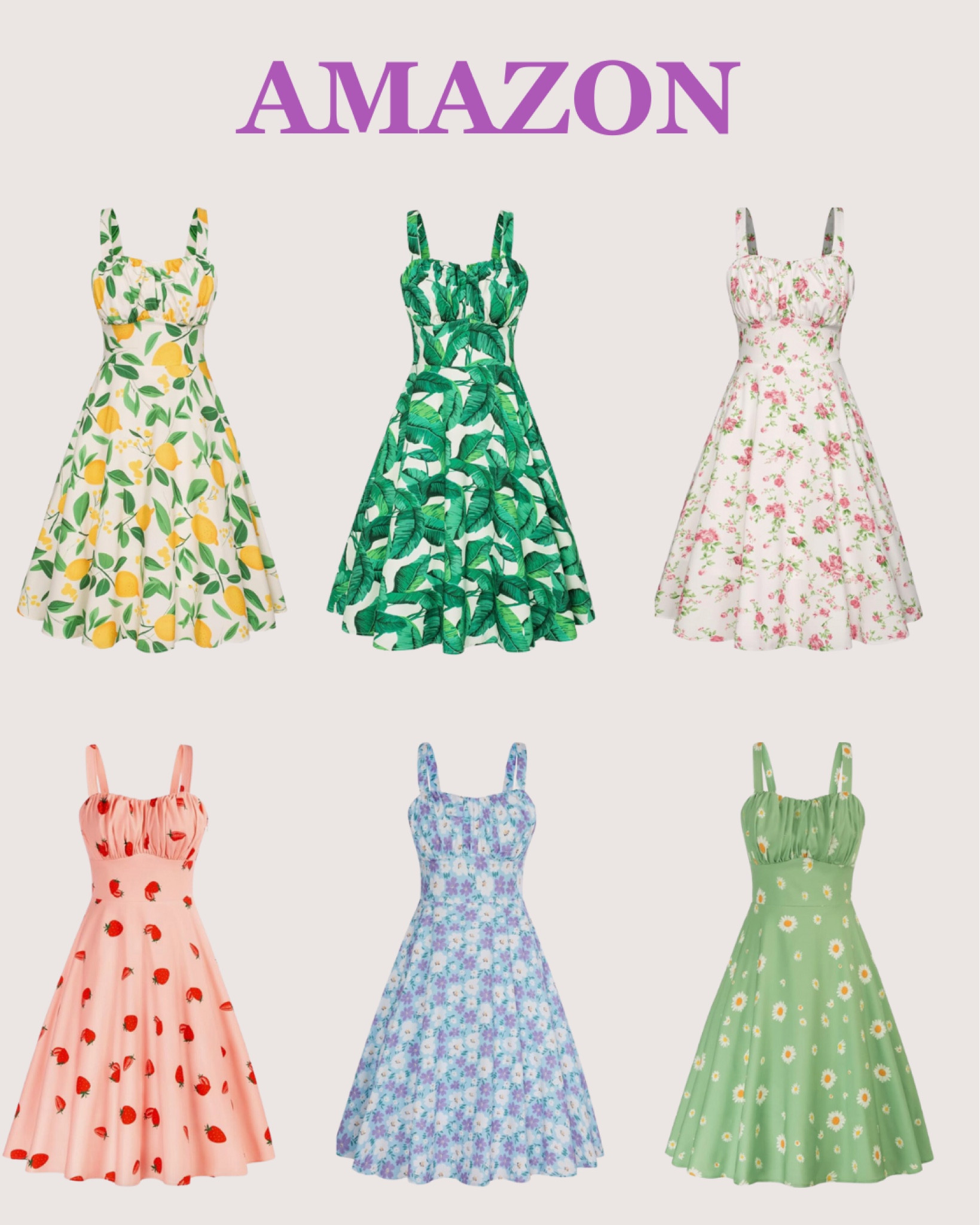 Summer Dresses on Amazon | Milkmaid Dresses | Pattern Dresses

#LTKmidsize #LTKsale #LTKsummer