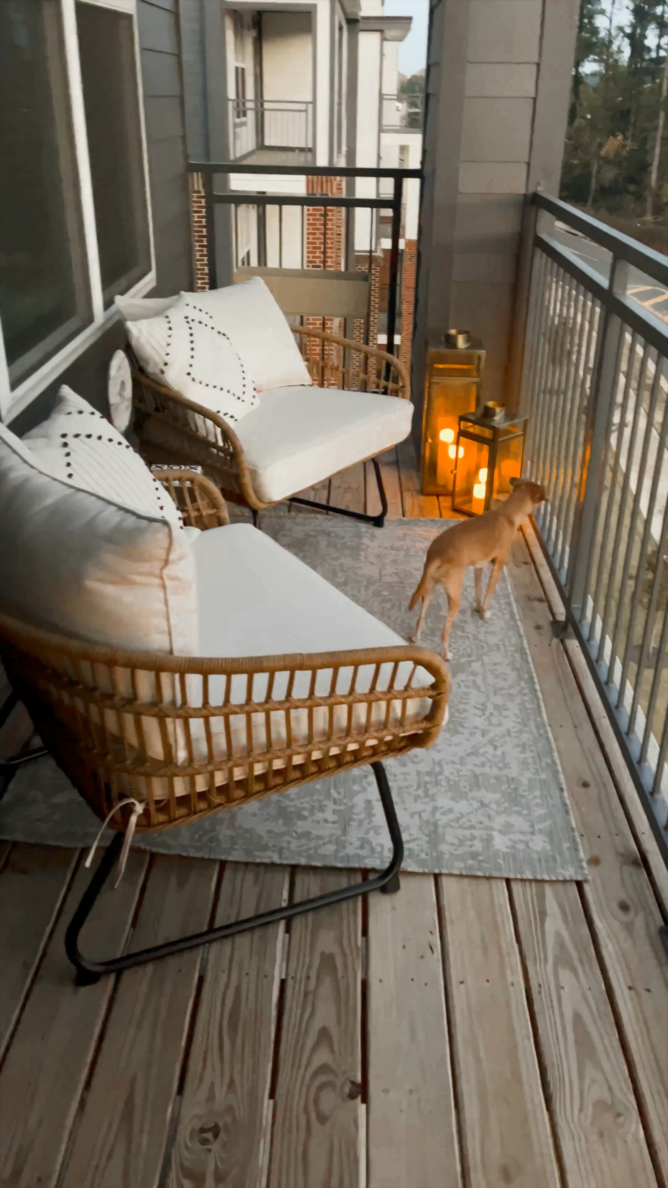 Who else loves a sunset?  Our favorite activity is chilling on our balcony at the end of the day. Linking our favorite apartment-friendly balcony options; including this remote control LED flameless candles. #amazon

#LTKhome #LTKstyletip #LTKSeasonal