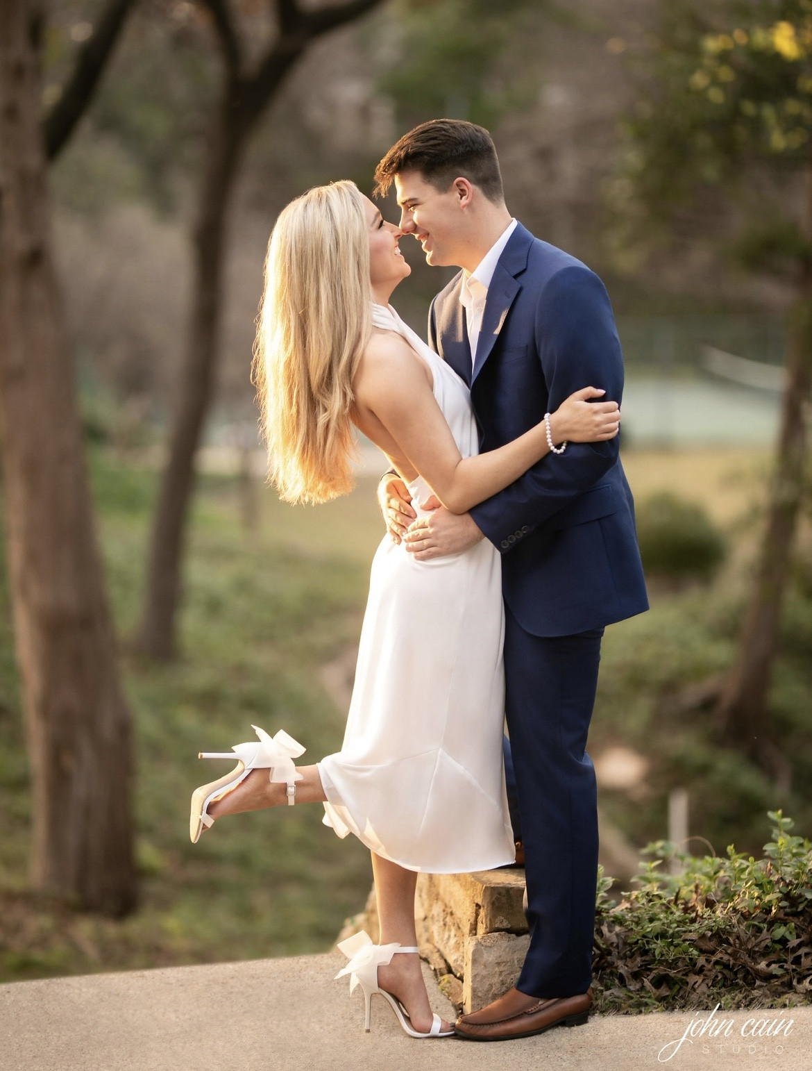 Loved this dress and shoe combo for our engagements! Dress is from show me your mumu and then I hemmed it to a midi! Size XS! Shoes are size 6!

#LTKparties #LTKshoecrush #LTKwedding