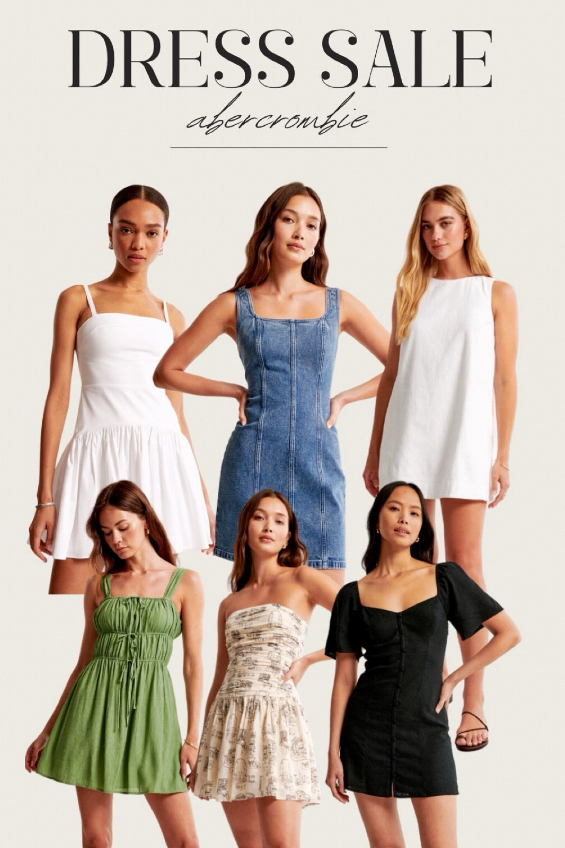 Abercrombie dress sale! Use code DRESSFEST for an extra 15% off 20% off already!! 

Summer dress 
Summer outfit 
Wedding guest 
Summer style 

#LTKSaleAlert #LTKFindsUnder50 #LTKFindsUnder100