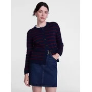 Scenario Women's Crewneck Cardigan with Patch Pockets, Lightweight, Sizes XS-XXXL | Walmart (US)