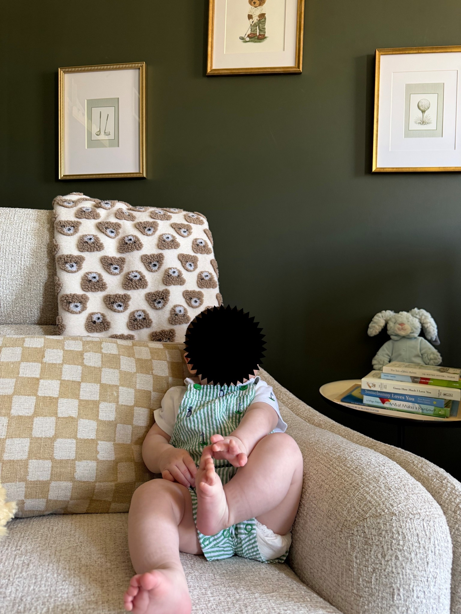 details in our green baby boy nursery 💙

#LTKHome #LTKBump #LTKBaby