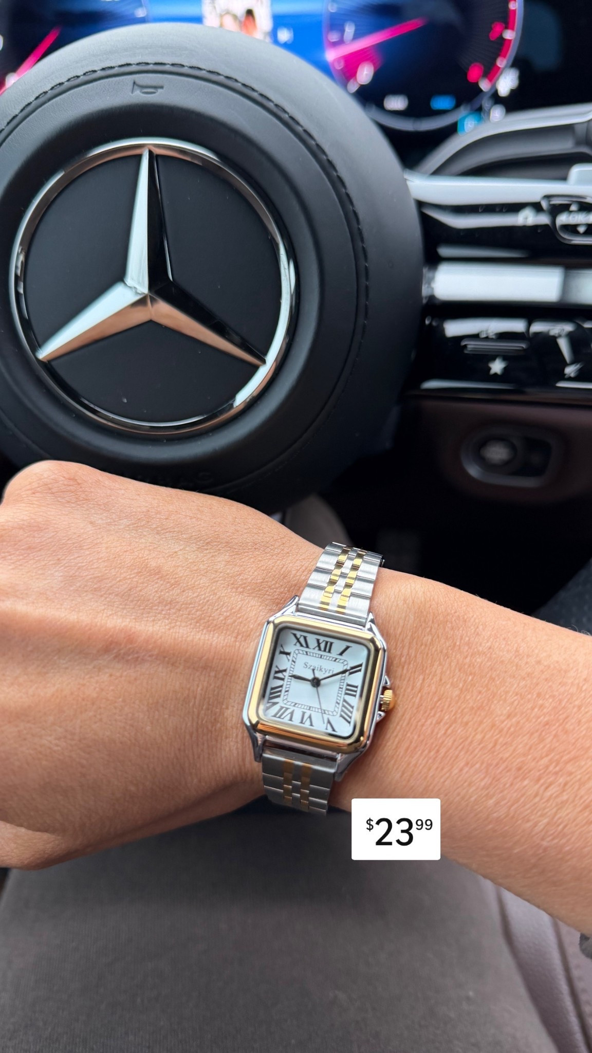 $24 multi tone watch 

#LTKootd #LTKFindsUnder50