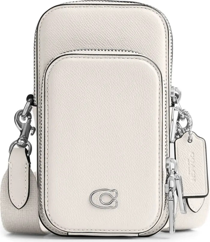 COACH Leather Phone Crossbody Bag | Nordstrom | Nordstrom