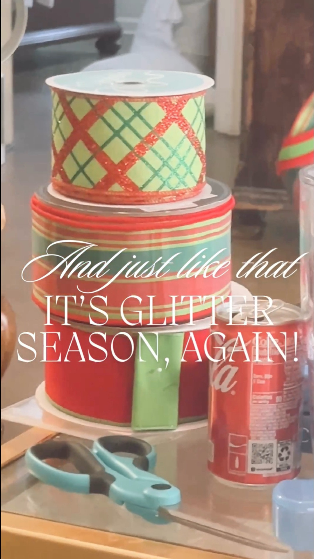 Holiday prep mode: ON! 🎀✨
I’m rounding up my favorite ribbons and bow-making must-haves — because glitter season waits for no one! Linking everything I use for wreaths, garlands, and gift wrap so your craft corner can sparkle too.

🛍️ Tap to shop the essentials:
🎁 Wide wired ribbon (classic plaid & bold red)
🎀 Sharp craft scissors
🌟 Storage bins for keeping glitter (somewhat) contained

LTKHome Holiday Decor Christmas Ribbon Gift Wrap Inspiration  hot mess mantle garland 

#LTKdayinmylife #LTKSeasonal #LTKHoliday