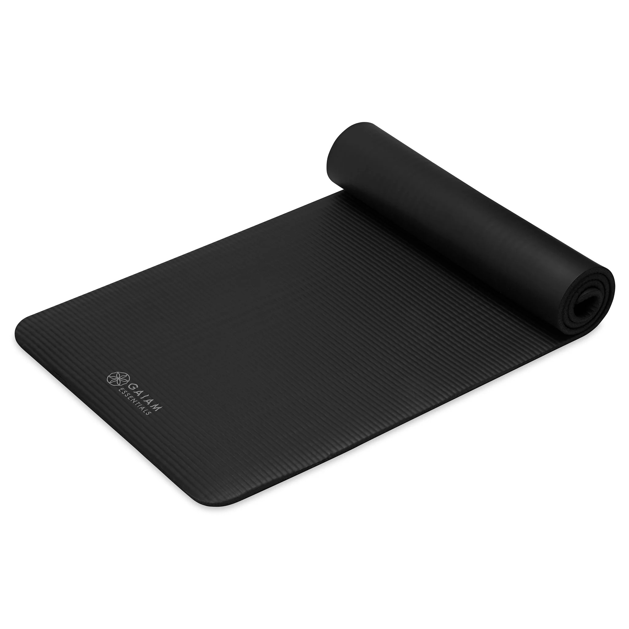 Gaiam Essentials Fitness Mat & Sling (10mm) | Gaiam.com, Inc