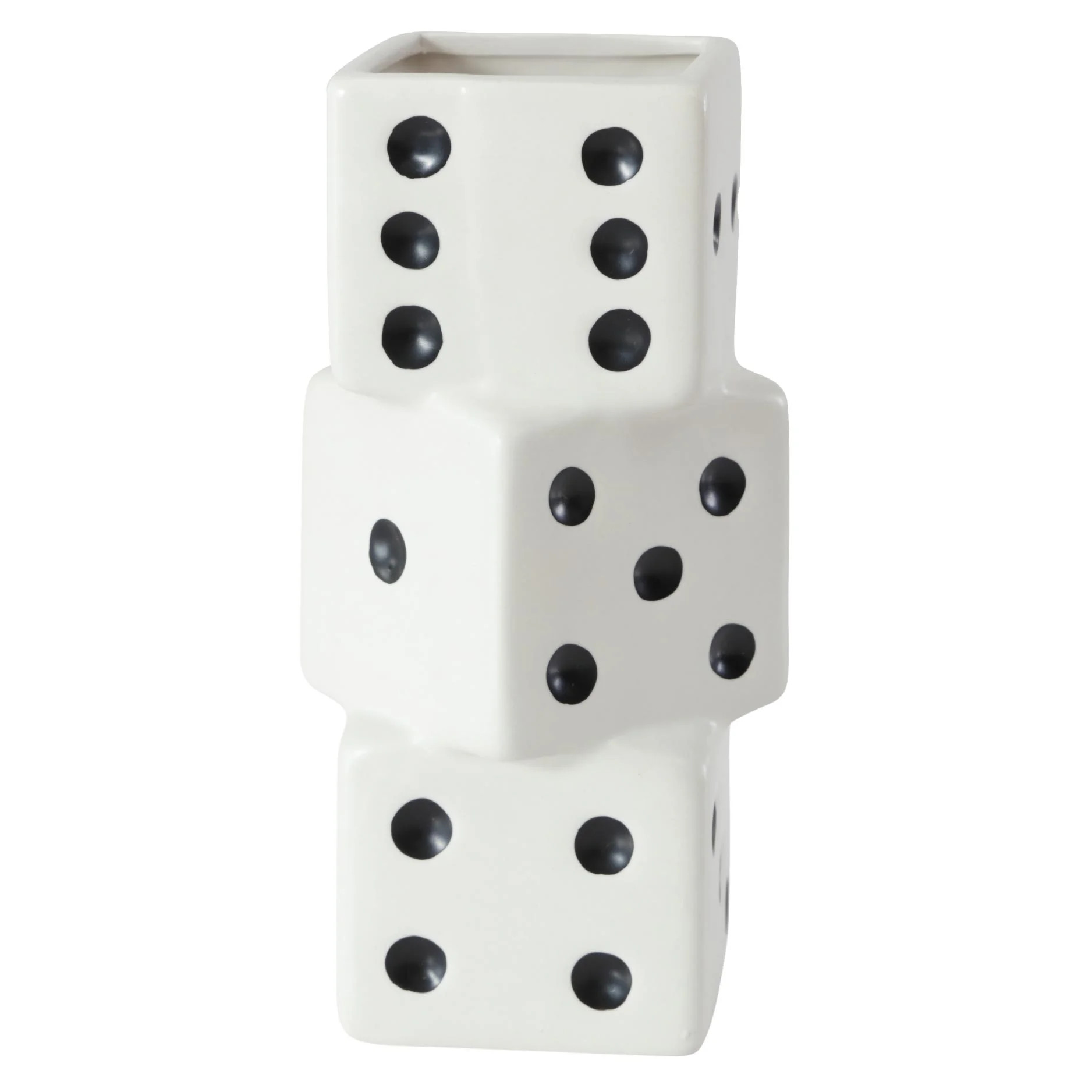 Urban Shop Dice Vase, 8.75" | Walmart (US)