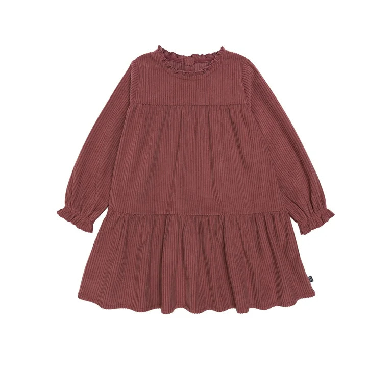Modern Moments By Gerber Toddler Girl Dress with Ruffles, Sizes 12 Months - 5T | Walmart (US)