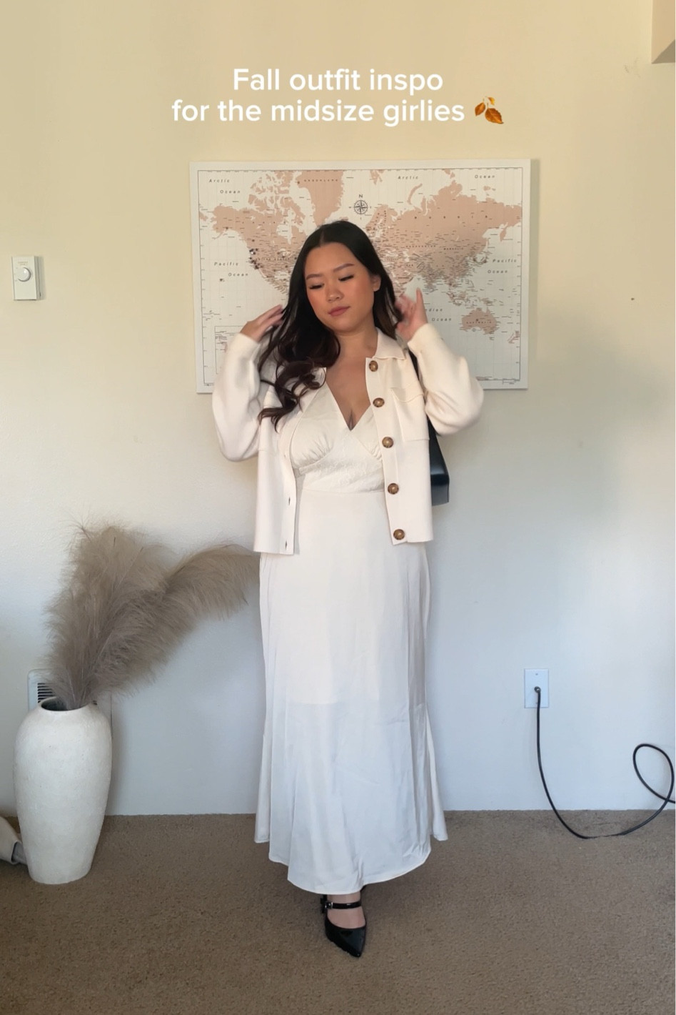 •Cardigan from sezáne (size XL)
•Dress from RIHOAS (size XL)
•Bag from Amazon
•Heels from Steve Madden

#LTKMidsize #LTKStyleTip #LTKSeasonal