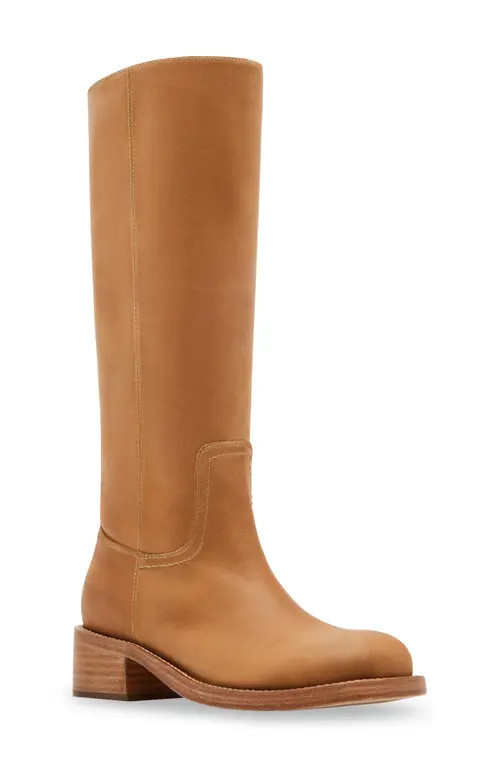 Steve Madden Riggs Knee High Boot in Banana Leather at Nordstrom, Size 5 | Nordstrom
