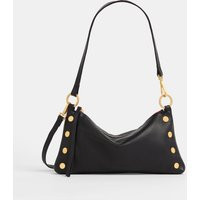 Hammitt Kyle Black Brushed Gold Red Zip | Hammitt (US)