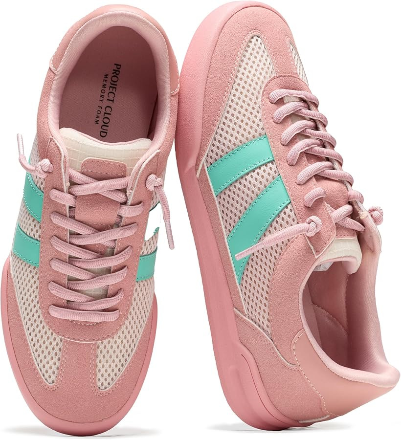 Project Cloud 100% Genuine Leather Casual Sneakers for Women - Memory Foam Insoles - Womens Shoes... | Amazon (US)