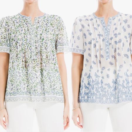 I ordered these pretty sheer $25.99 blouses to try! I couldn't decide on which print so I ordered both and will keep my favorite. 

#LTKFindsUnder50 #LTKOver40 #LTKWorkwear