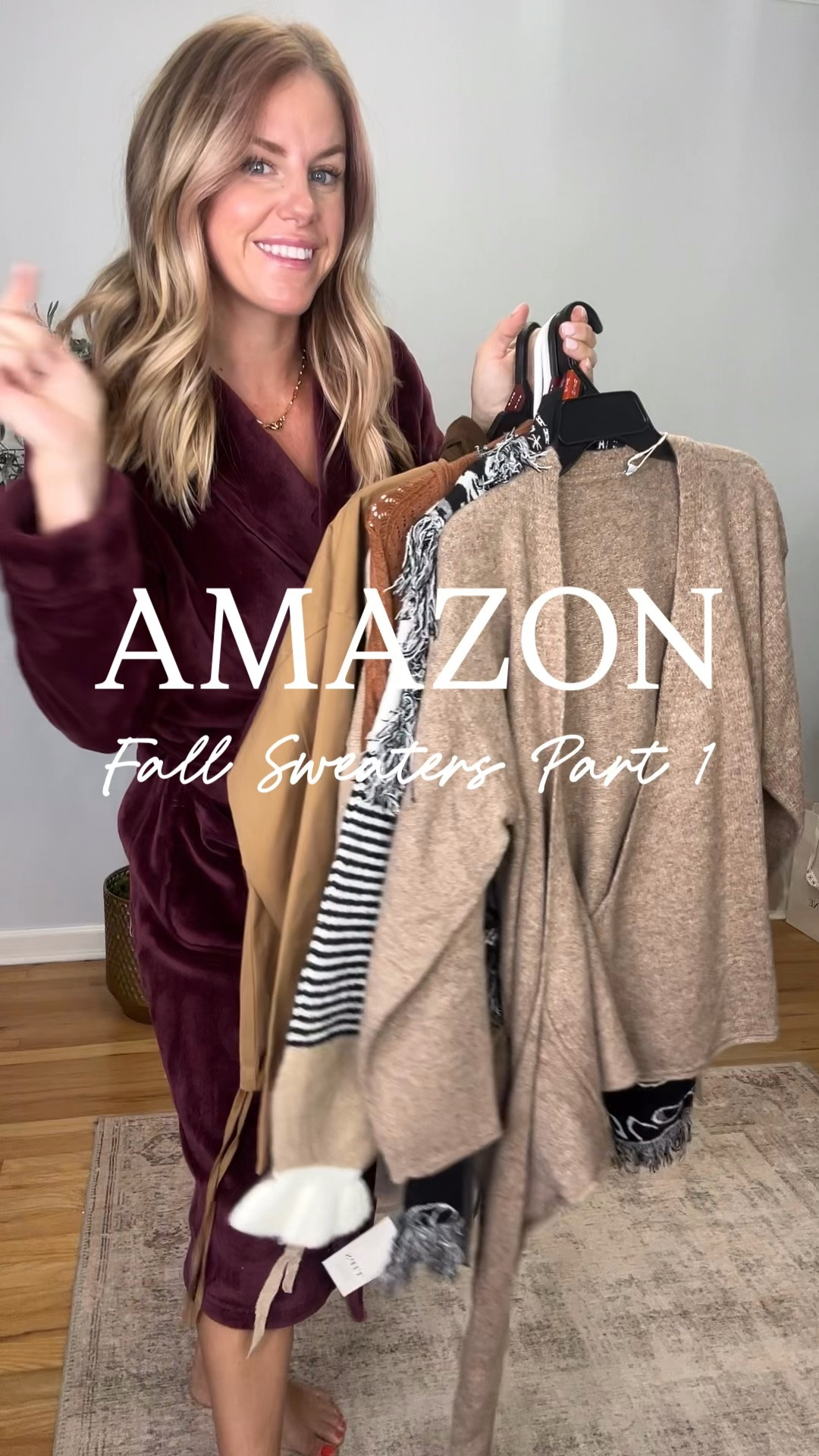 Amazon Fall Sweaters part 1! Wearing size medium in all!

#LTKootd #LTKSeasonal #LTKSaleAlert