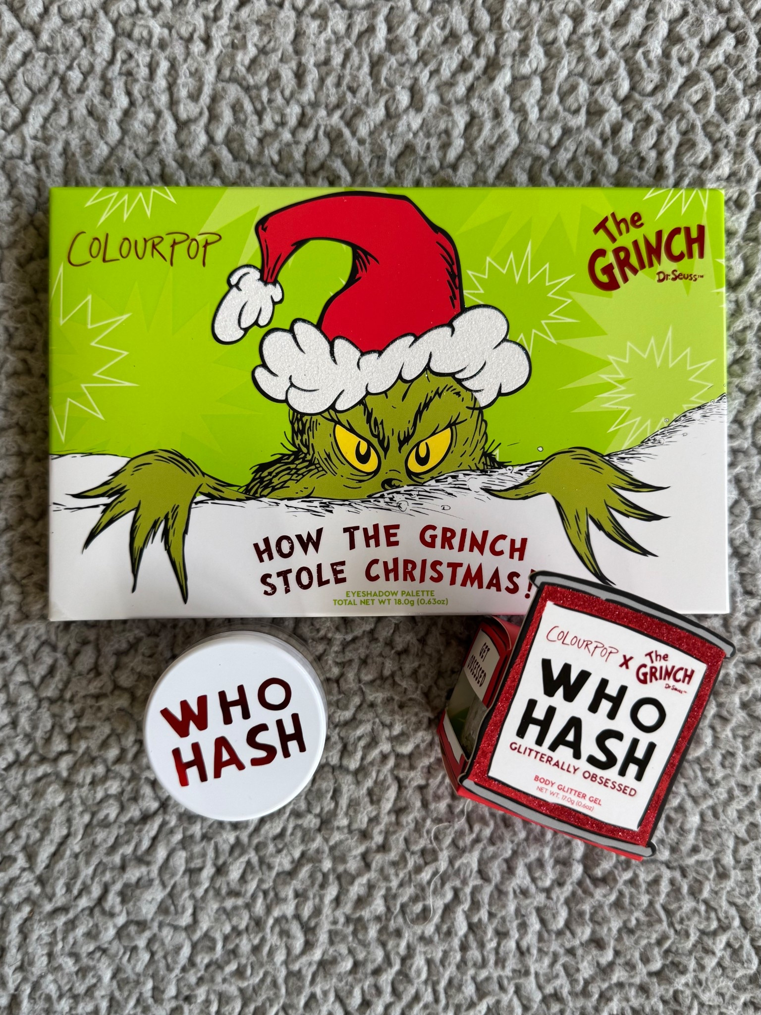 Holiday makeup set
The grinch, eyeshadow, eyeshadow palette, holiday makeup, makeup gift, body glitter, affordable makeup, gift

#LTKHoliday #LTKBeauty #LTKGiftGuide